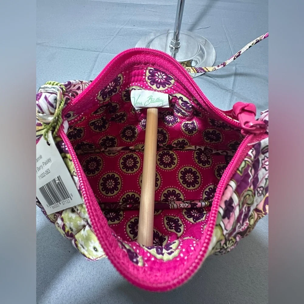 Vera Bradley Daphne Silk Baguette Shoulder Bag